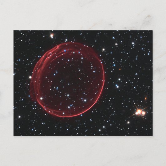 Supernova Bubble Briefkaart (Voorkant)