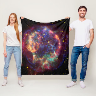 Supernova cassiopeia A Fleece Deken