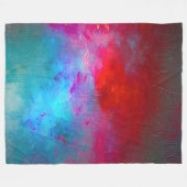 Supernova droom fleece deken (Voorkant (Horizontaal))