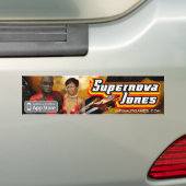 Supernova Jones Bumpersticker (Op auto)