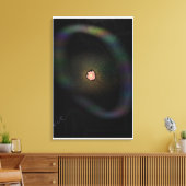 Supernova qui s'effondre, toile d'impression de co (Insitu(Salon))