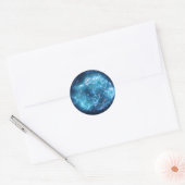 Supernova Remnant Cassiopeia A Ronde Sticker (Envelop)