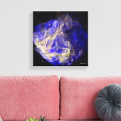 Supernova Remnant N49 Canvas Afdruk (Insitu (Woonkamer))