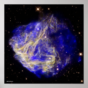 Supernova Remnant N49 Poster