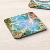 Supernova Remnant Position in Crab Nebula Bier Onderzetter (Linkerzijde)