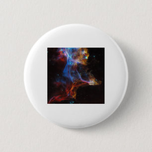 Supernova-restant van de Sticker van de sluierneve Ronde Button 5,7 Cm