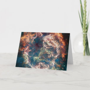 Supernovaresten Cassiopeia A. Kaart