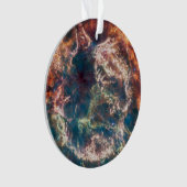 Supernovaresten Cassiopeia A. Ornament (voorkant)