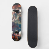 Supernovaresten Cassiopeia A. Skateboard (Voorkant)