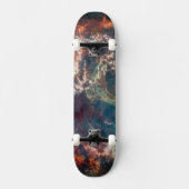Supernovaresten Cassiopeia A. Skateboard (Voorkant)
