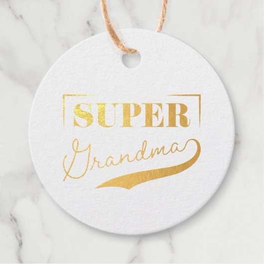 Superoma Bedankjes Labels (Voorkant)