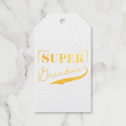 Superoma Cadeaulabels (Voorkant)