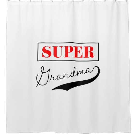 Superoma Douchegordijn (Voorkant)