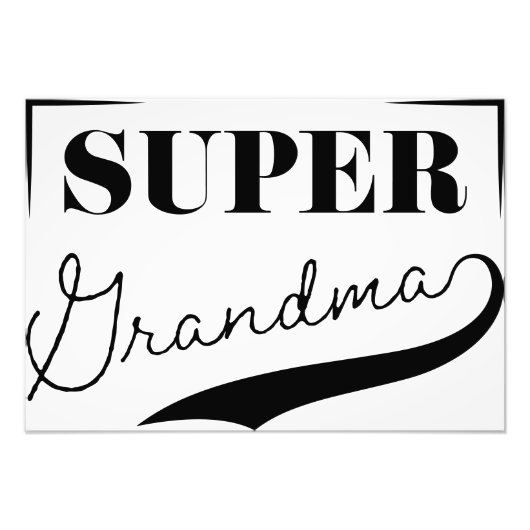 Superoma Foto Afdruk (Voorkant)