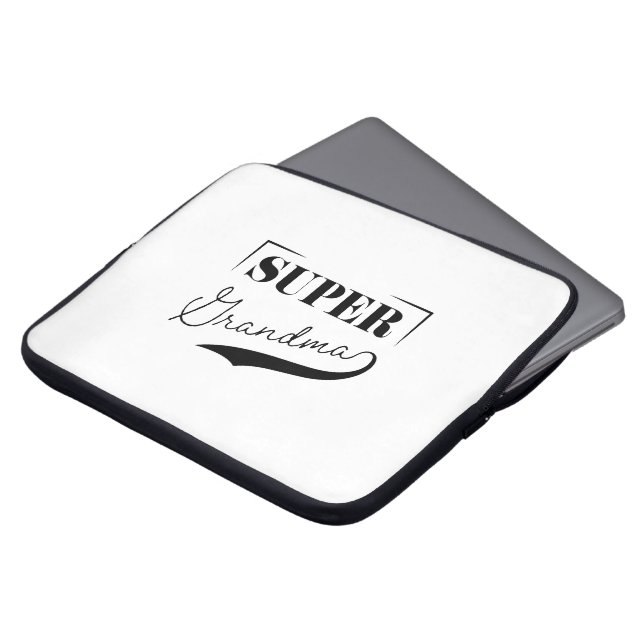 Superoma Laptop Sleeve (Voorkant top)