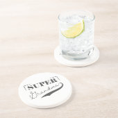 Superoma Zandsteen Onderzetter (Zijkant)