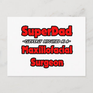 SuperPap...Maxillofaciale chirurg Briefkaart
