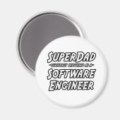 SuperPap... software engineer Magneet (Voorkant / Achterkant)