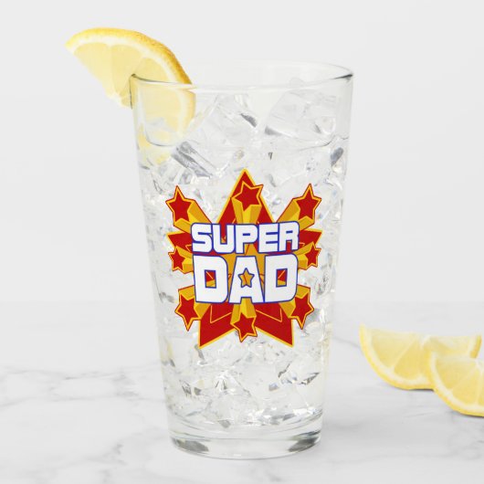 Superpapa Glas (Voorkant ijs)