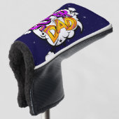 Superpapa Golfheadcover (3/4 voorkant)