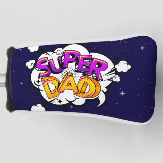 Superpapa Golfheadcover (Voorkant)