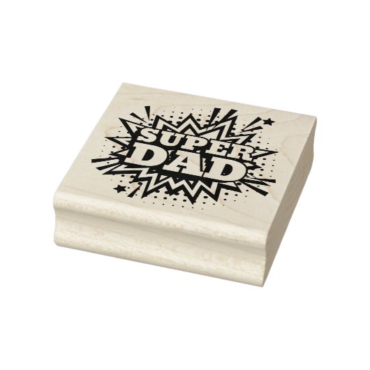 Superpapa Rubberstempel (Stempel)