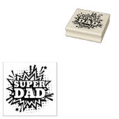 Superpapa Rubberstempel (Gestempeld)