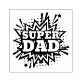 Superpapa Rubberstempel (Afrduk)