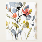 Superposition de fleurs - Aquarelle Fleurs et tige (Dos)