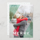 Superposition de Jeu moderne | Carte photo de vaca (Devant / Derrière)