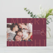 Superposition lumineuse | Carte photo de vacances  (Debout devant)