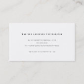 Superposition minimale | Cartes de visite photogra (Dos)