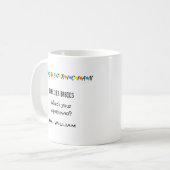 Superpower Obstetrician Custom Obgyn Mug (Devant gauche)