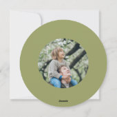 Superpower Superpower Superdad | Carte de vacances (Dos)