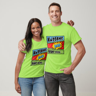 Supershirt voor papa t-shirt