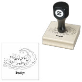 Supersnelle nachos-maïschips 	rubberstempel (Gestempeld)