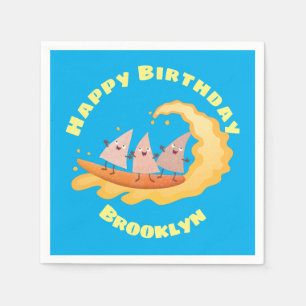 Supersnelle nachos-maïschips servet