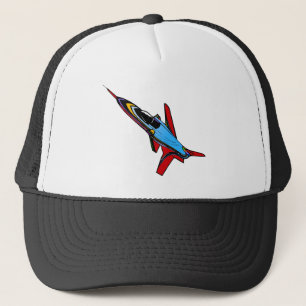 Supersonic Airforce Jet-Fighter Design for Pilots Trucker Pet