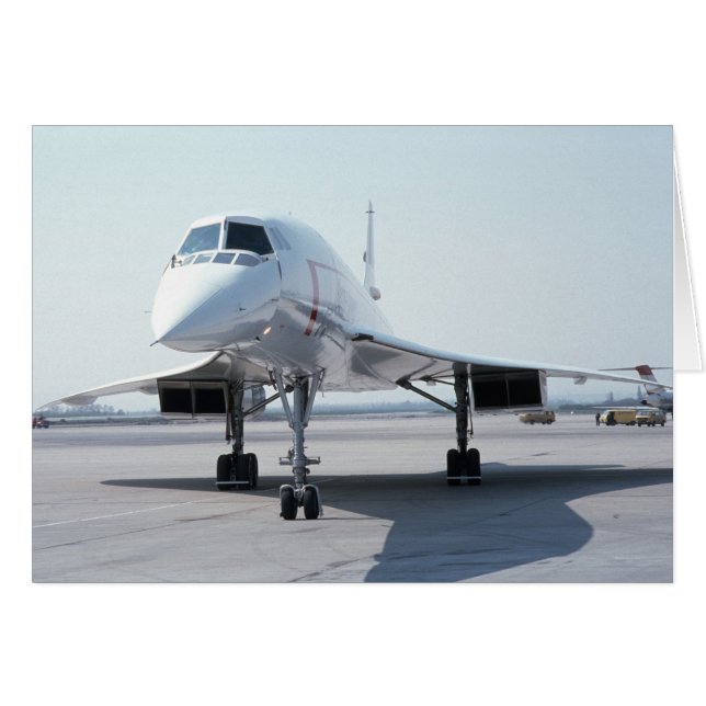 Supersonic Concorde (Voorkant Horizontaal)