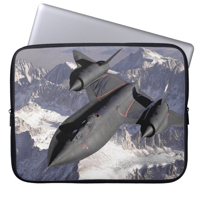 Supersonic Fighter Jet Laptop Sleeve (Voorkant)