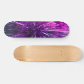Supersonisch - prachtig paars skateboard (Horizontaal)