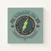 Supersonische Papa - Central City Motor Sports Notitieboek (Achterkant)