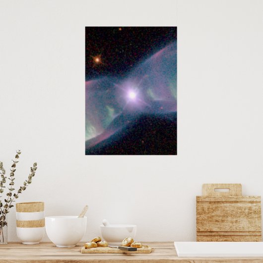 Supersonische uitlaat van nevel M2-9 Poster (Keuken)