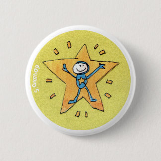Superstar Badge Ronde Button 5,7 Cm