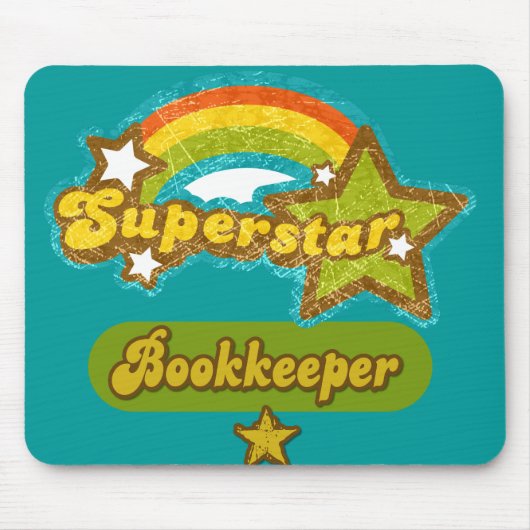 Superstar Bookkeeper Muismat (Voorkant)