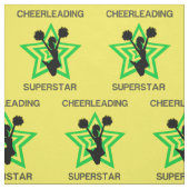 Superstar Cheerled Yellow / tissu vert (Échantillon)