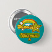 Superstar Chemist Ronde Button 5,7 Cm (Voorkant /achterkant)