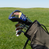 "Superstar Dad" Vaderdag Foto Putter Golfheadcover (Insitu)