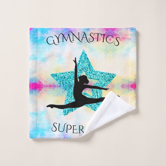 Superstar de la gymnastique (Gant de toilette)