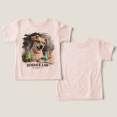 Superstar du Labo Scientifique Chien Mignon avec d (Design Recto & Verso)